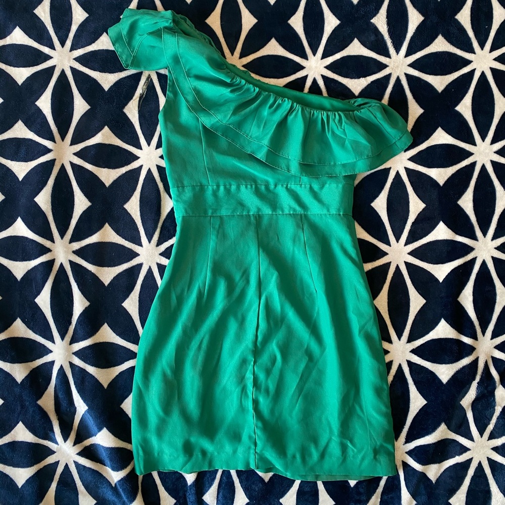 One Shoulder Daytime Mini